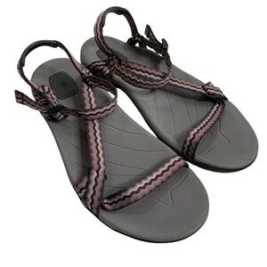 TEVA Gray Strappy Women's Sandals - Adjustable Comfort NWOT $75